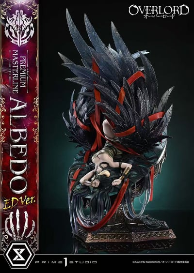 【預購】OVERLORD 不死者之王 Albedo 雅兒貝德ED Ver. PMOVL-02雕像 X  Prime 1 Studio ( P1S)4