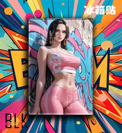 【預購】海賊王《瑜伽女帝》裝飾畫&冰箱貼 X 巴洛克工作室3