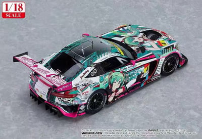 【售罄展示追加請私訊客服@toystationtw】Good Smile 初音未來 AMG 開幕戰痛車 車模 Ver. 再版 X GSC9