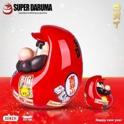 【預購】超級達摩SuperDaruma 超級達摩《福入》( 優惠價格至01/15截止 ) X SENZII千記商行5