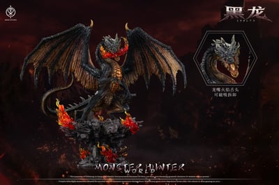 【預購】魔物獵人 黑龍 X Edge-Studio2