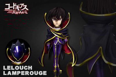 【預購】Code Geass反叛的魯路修 全明星系列第十四彈 魯路修·蘭佩路基 X A+研究所3