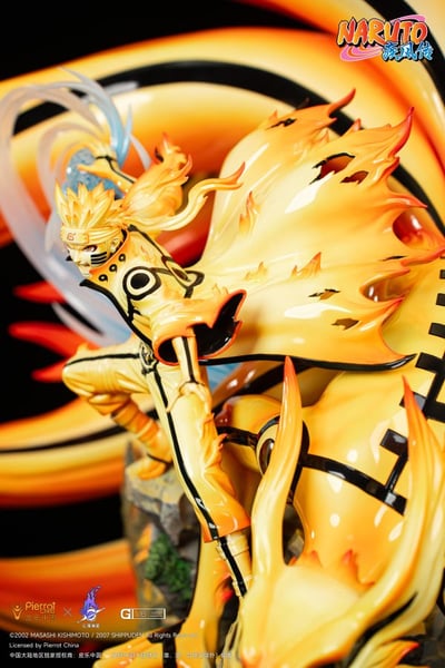 【現貨秒發】火影忍者 九喇嘛鏈接模式 漩渦鳴人 X 皮樂中國+雲頂摘星 正版授權8