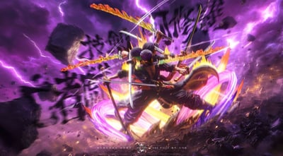 【補款】海賊王 阿修羅拔劍-亡者戲 鬼氣九刀流索隆 X Reset重置2