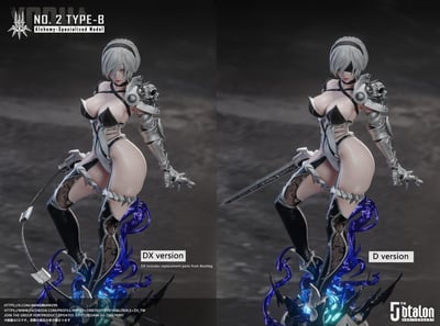 【預購】尼爾：自動人形 特異象限系列 寄葉2號B型  煉金特化裝備 X Dtalon Production 5周年紀念8