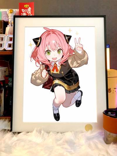 【預購】間諜家家酒 《可愛安妮亞》動漫版畫裝飾畫 X 星空工作室4