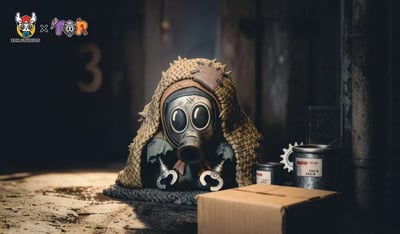 【售罄展示追加請私訊客服@toystationtw】七龍珠 鳥山明系列004 乞丐鳥山明 X ZOR+TOR-Studio2