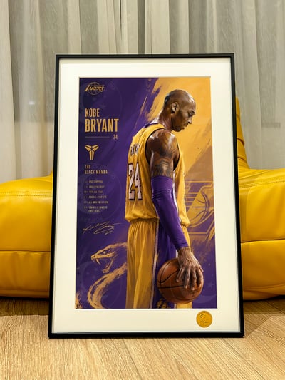 【預購】NBA 《謝幕科比》動漫裝飾畫 X 星空工作室3