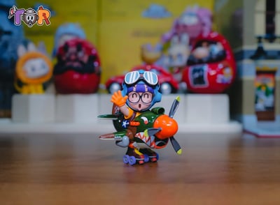 【售罄展示追加請私訊客服@toystationtw】怪博士與機器娃娃 阿拉蕾系列008 飛機阿拉蕾 X TOR-Studio5