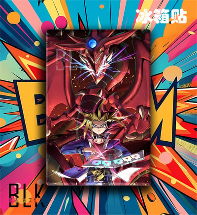 【預購】遊戲王《遊戲/海馬/馬利克》裝飾畫&冰箱貼 X 巴洛克工作室2