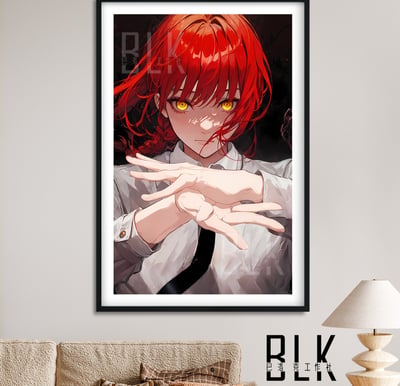 【預購】鏈鋸人《鏈鋸瑪奇瑪》動漫裝飾畫&冰箱貼 X 巴洛克工作室1