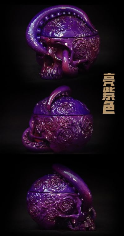 【補款】原創 多配色 嘎巴啦觸須頭骨-克蘇魯風 X COR工作室4