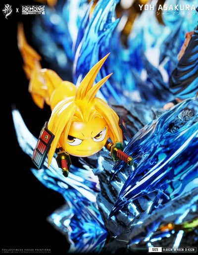 【預購】通靈王 收藏級雕像001 麻倉葉 X 掠影+Demons8