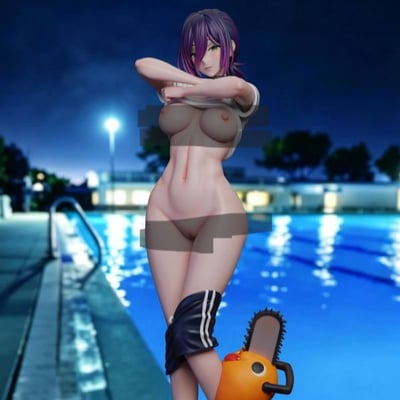 【預購】鏈鋸人 泳池蕾塞 X Murloc-Studio1