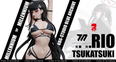 【預購】碧藍檔案 調月莉音 1/6比例雕像 X BB Girl5
