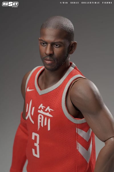 【預購】NBA 收藏級可動人偶套裝 中文火箭紀念版-保羅 X Reset-Studio11