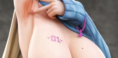 【補款】蔚藍檔案 明日奈&角楯花凜塗裝完成品 X 阿爾塔 ＆ DISH4