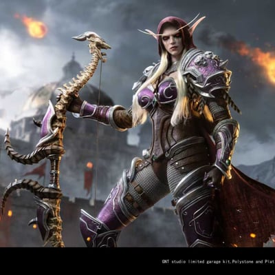 【預購】魔獸世界 雙比例 希瓦娜斯·風行者 X GNT-Studio1