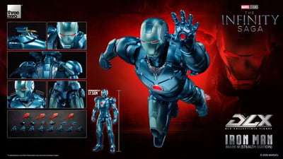 【預購】Marvel漫威 鋼鐵人Mark3 潛行版 3Z09220C0 X Threezero2
