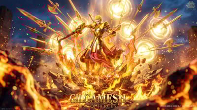 【預購】Fate 金閃閃 吉爾伽美什 X HG聖杯2