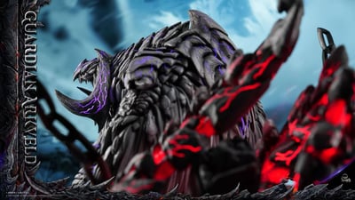 【預購】魔物獵人 收藏雕像 歷戰王鎖刃龍 X RZ睿智4
