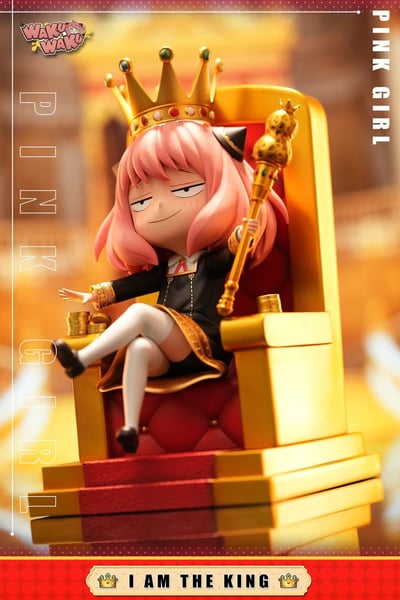 【售罄展示追加請私訊客服@toystationtw】間諜家家酒 雙比例 王之少女-安妮亞 X WAKUWAKU4