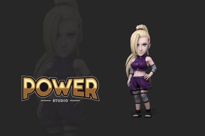 【補款】火影忍者 12小強第十一彈 山中井野 X Power-Studio2