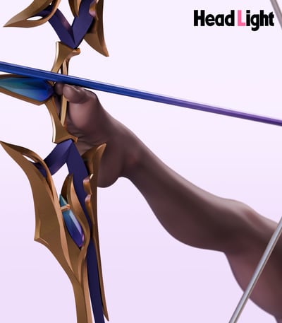 【預購】碧藍航線 第二彈 足尖弓矢 雙比例 阿羅芒什 X Head Light12