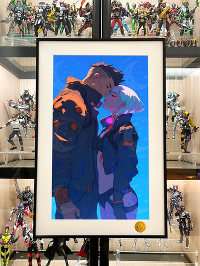 【預購】賽博朋克邊緣行者《露西大衛》動漫裝飾畫 X 星空工作室2
