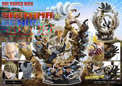 【預購】一拳超人 埼玉&傑諾斯 X Prime 1 Statue2