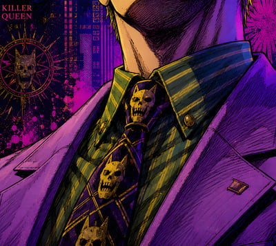 【預購】JoJo的奇妙冒險《JOJO吉良吉影》動漫裝飾畫 X H2工作室5