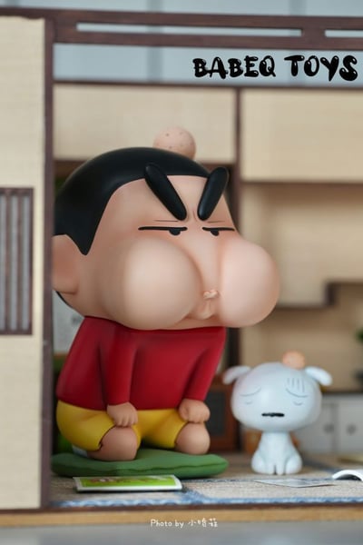 【現貨秒發】蠟筆小新 氣嘟嘟小新 X BabeQ Toys3