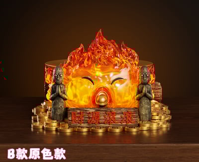 【預購】宮崎駿 招財系列 雙版本 招財托盤卡西法 X WAWA-Studio5