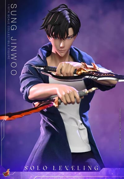 【售罄展示追加請私訊客服@toystationtw】《我獨自升級》可動珍藏人偶 TMS193 程肖宇 X HOTTOYS10