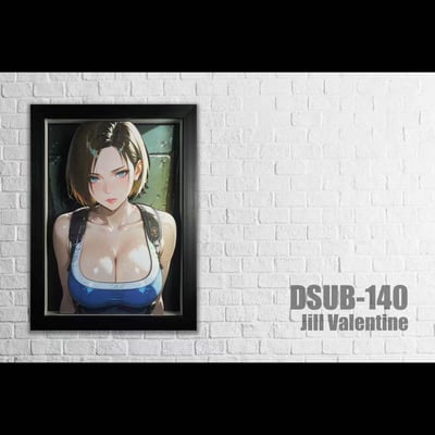 【預購】惡靈古堡 Jill Valentine 吉爾瓦倫蒂安 立體裝飾畫 X B&W5