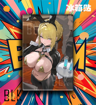 【預購】絕區零《服務員伊芙琳》動漫裝飾畫&冰箱貼 X 巴洛克工作室4