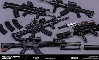 【售罄展示追加請私訊客服@toystationtw】銳械戰備武器吊卡第三彈 VSF03-A&VSF03-B&VSF03-C&VSF03-D&VSF03-E X DAMTOYS6