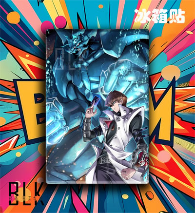 【預購】遊戲王《遊戲/海馬/馬利克》裝飾畫&冰箱貼 X 巴洛克工作室5
