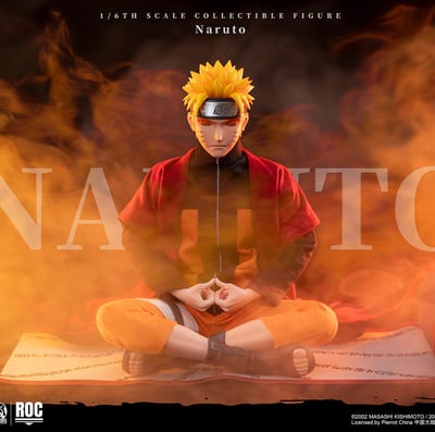 【售罄展示追加請私訊客服@toystationtw】《火影忍者 疾風傳》仙人模式Ver. 1/6可動人偶-漩渦鳴人 X Rocket Toys 正版授權1