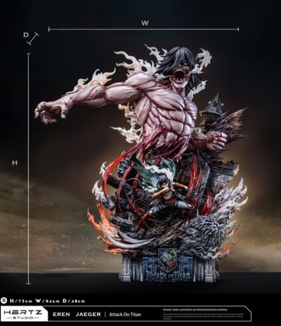 【現貨秒發】進擊的巨人 第二彈 艾倫·耶格爾 艾連·葉卡 X Hertz-Studio2