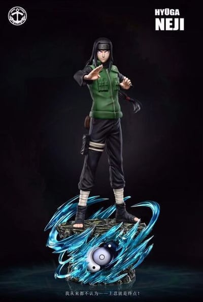 【現貨秒發】火影忍者 日向家族門神站姿共鳴系列 日向寧次 X Surge巨浪模玩1