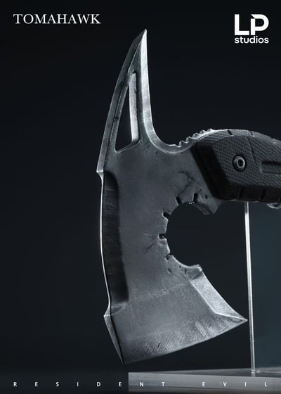 【預購】生化危機9 安魂造型擺件&戰斧造型擺件 X LP.-Studio15