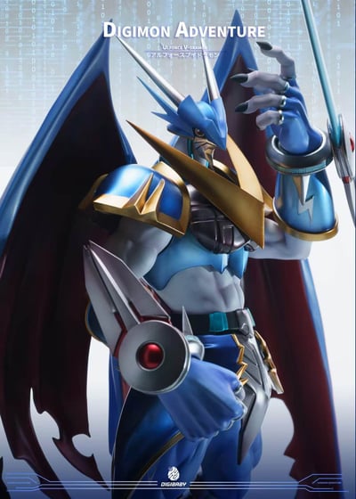 【預購】數碼寶貝 站姿系列第一彈 究極V龍獸 X digibaby工作室5