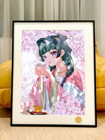 【預購】藥屋少女《櫻花貓貓》動漫裝飾畫 X 星空工作室3