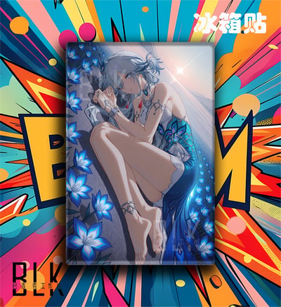 【預購】崩壞星穹鐵道《爻光》動漫裝飾畫&冰箱貼 X 巴洛克工作室3