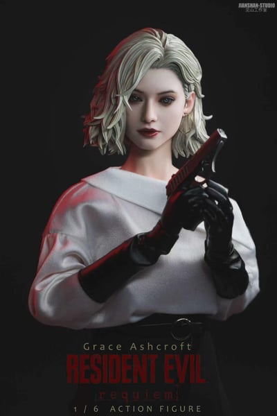 【預購】生化危機9：安魂曲 1/6布衣可動人偶 Grace Ashcroft 格蕾絲 X 見山工作室10