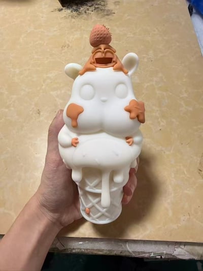 【預購】宮崎駿 坊寶寶＆茵茵狗冰激凌 X 龍喵工作室6