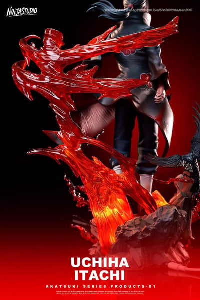 【售罄展示追加請私訊客服@toystationtw】火影忍者 曉組織第一彈NO.1 宇智波鼬 X NINJA-Studio4