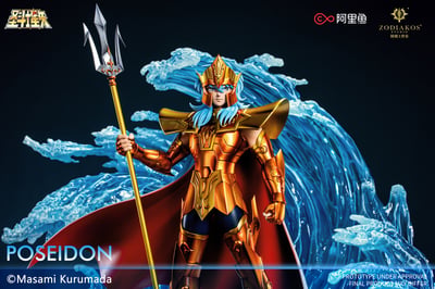 【預購】聖鬥士星矢 海皇波塞冬 X Zodiakos鑄刻 正版授權10