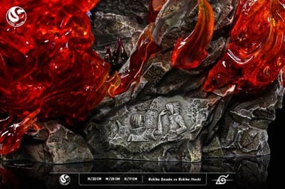 【現貨秒發】火影忍者 鼬vs佐助 名場面—兄弟之戰（預訂贈送鼬微笑頭雕) X ST定製4